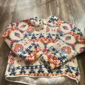 Colorful Patterned Women's Sweater